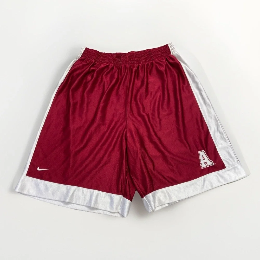 Vintage Nike Alabama Crimson Tide Shorts Mens XL Red Gym Basketball Y2k